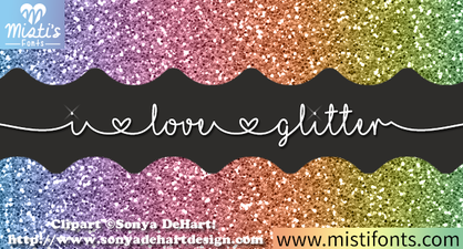 Sparkling Fonts for Creative Design Projects